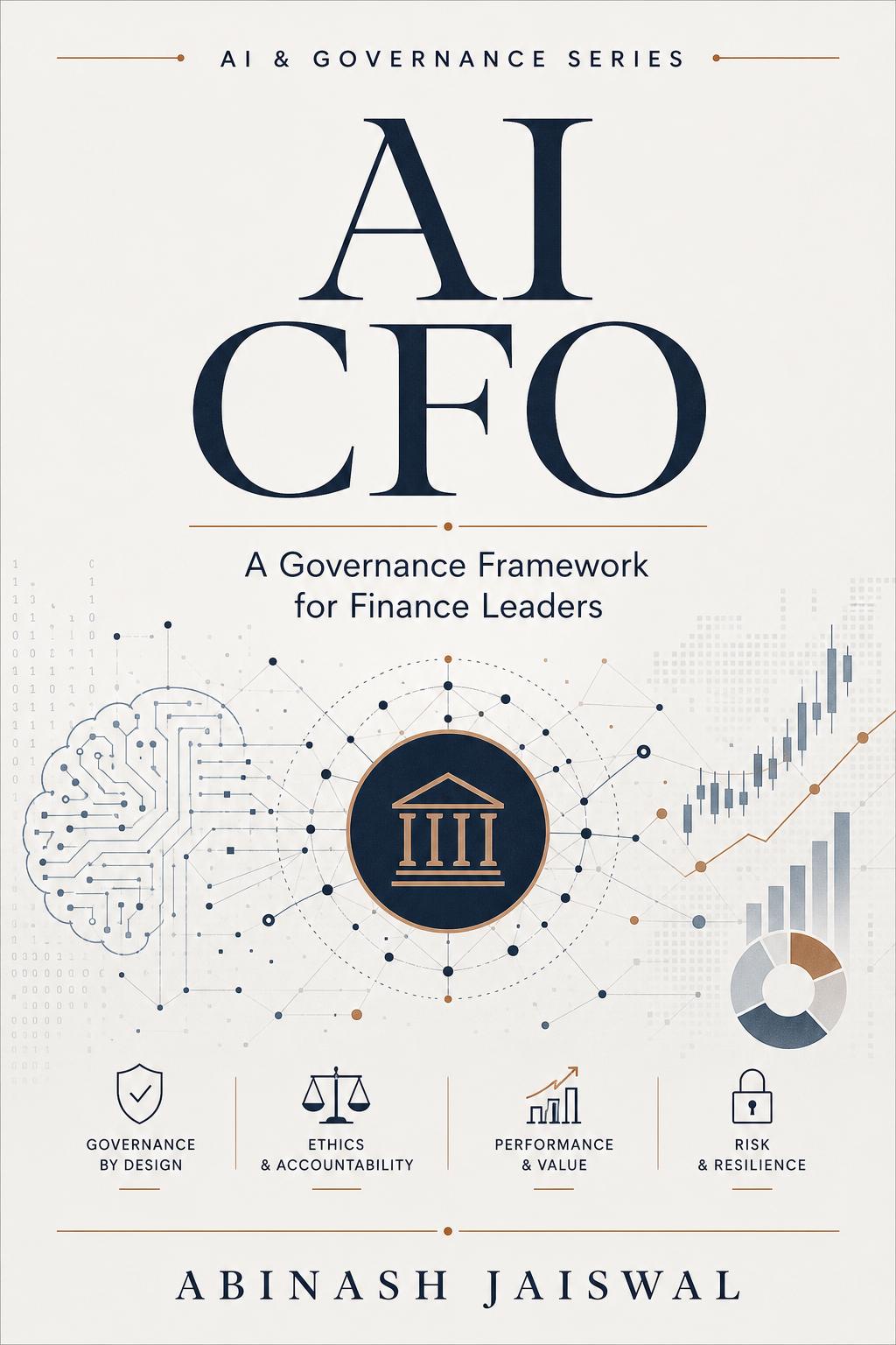 Cover of AI CFO: A Governance Framework for Finance Leaders by Abinash Jaiswal